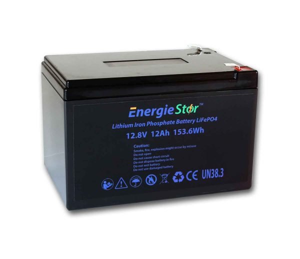 LiFePo4 12Ah Lithium Battery 12.8V
