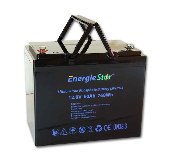 LiFePo4 60Ah Lithium Battery 12.8V