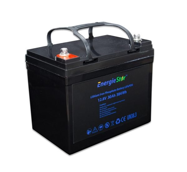 LiFePo4 30Ah Lithium Battery 12.8V - Image 3
